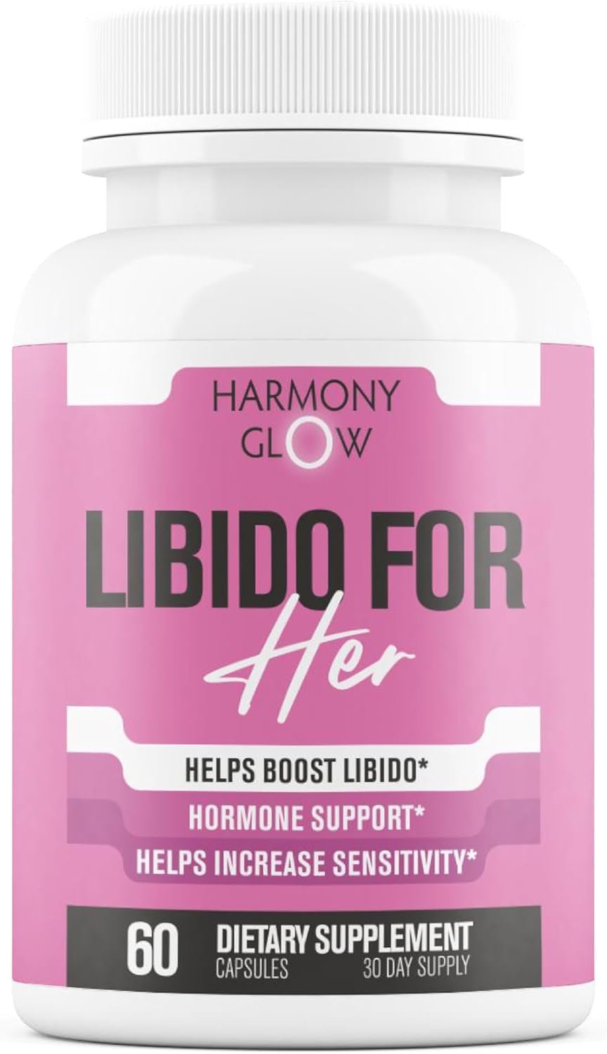 Libido for HER – Libido Booster for Women to Boost Desire, Intimacy, Lust – 3rd Party Tested Supplement to Support Women’s Health, Energy Assist | 3rd Party Tested Supplement – 60 Capsules