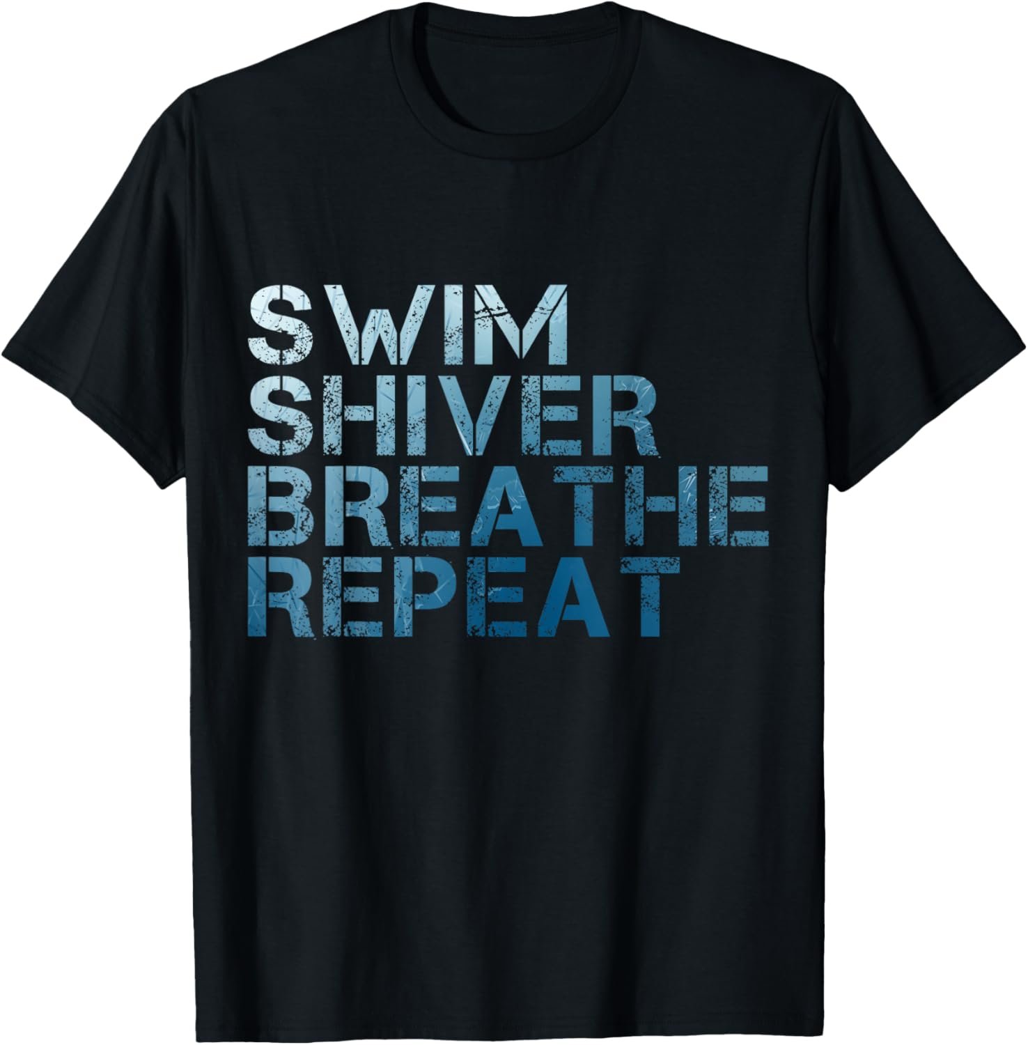 Ice Bath Accessories Ice Swimming Polar Bear Plunge T-Shirt
