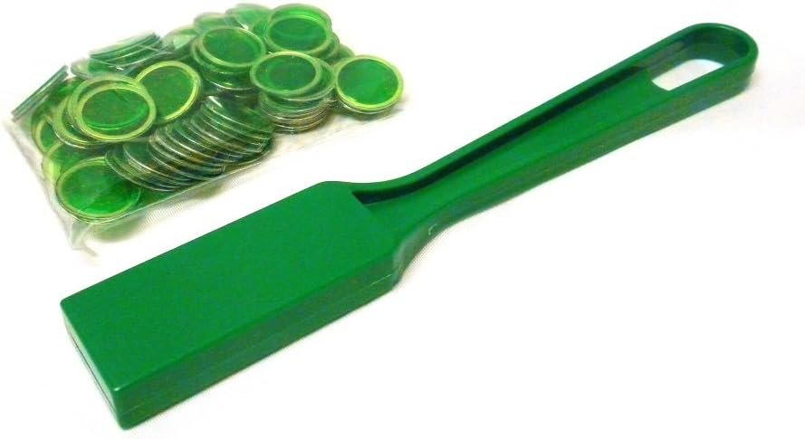 OTC Bingo Magnetic Wand with 100 Chips – Green