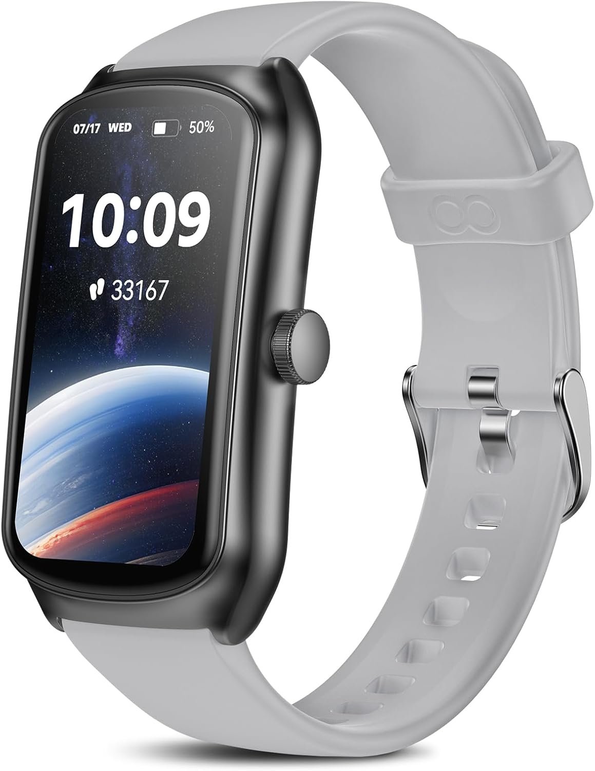 AMOLED Fitness Tracker Watch with 24/7 Heart Rate/SpO2/Sleep Monitor, IP68 Waterproof Smart Watch, Step Calorie Counter Pedometer Swimming Health Activity Trackers & SmartWatches for Women Men