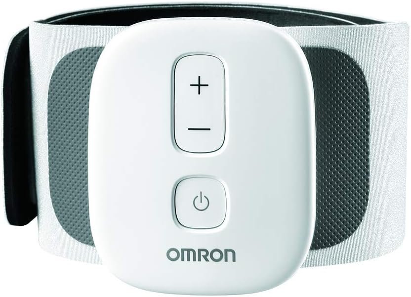Omron Focus TENS Therapy for Knee Unit Wireless Muscle Stimulator with Sweep Waveform Technology, Medium, White