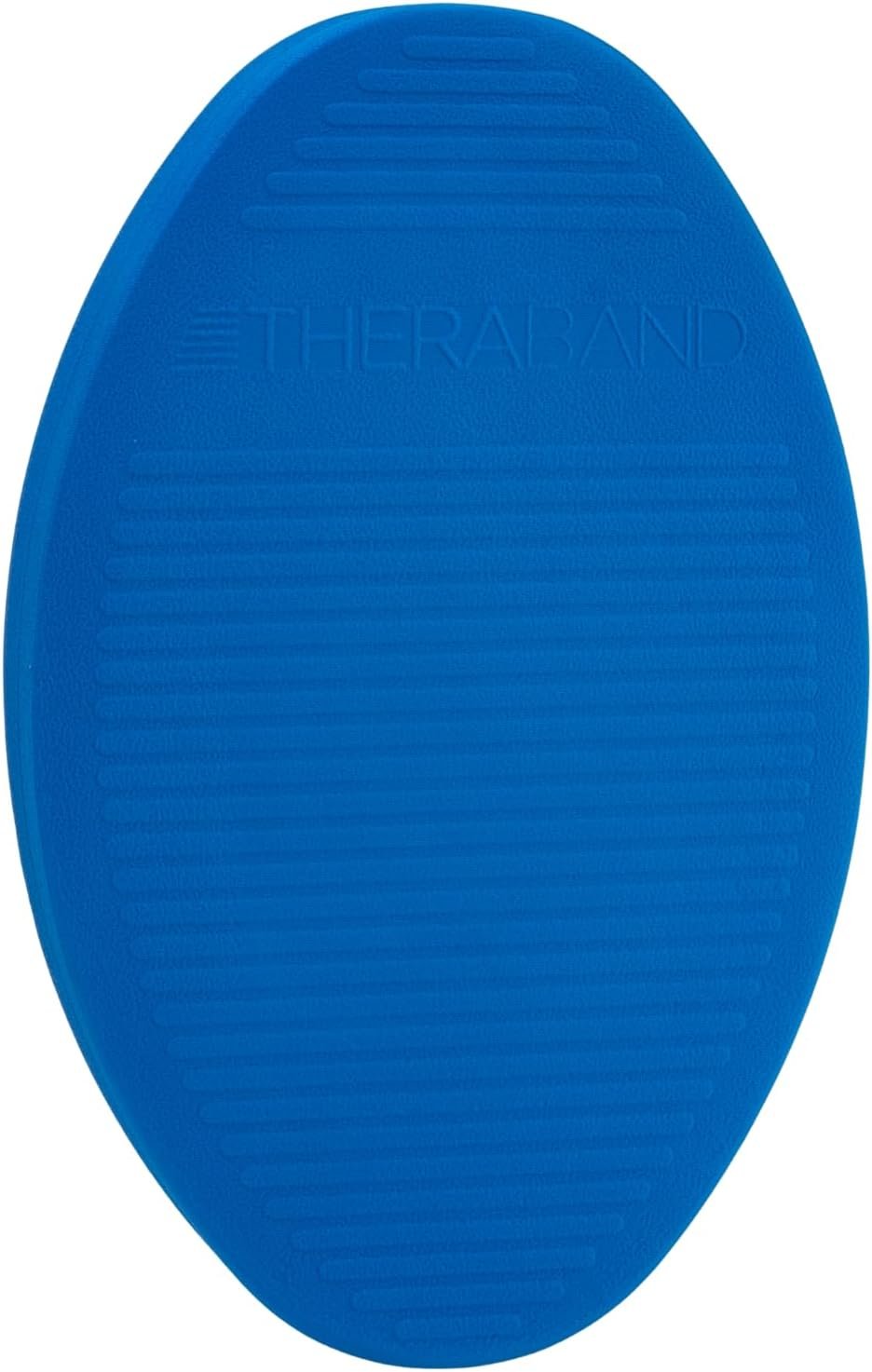 THERABAND Stability Trainer Pad, Intermediate Level, Soft, Blue Foam Balance Pad for Physical Therapy, Exercise Pad for Core Strength, Lightweight Non-Slip Balance Trainer, Portable Foam Pad for Home or Clinic Use