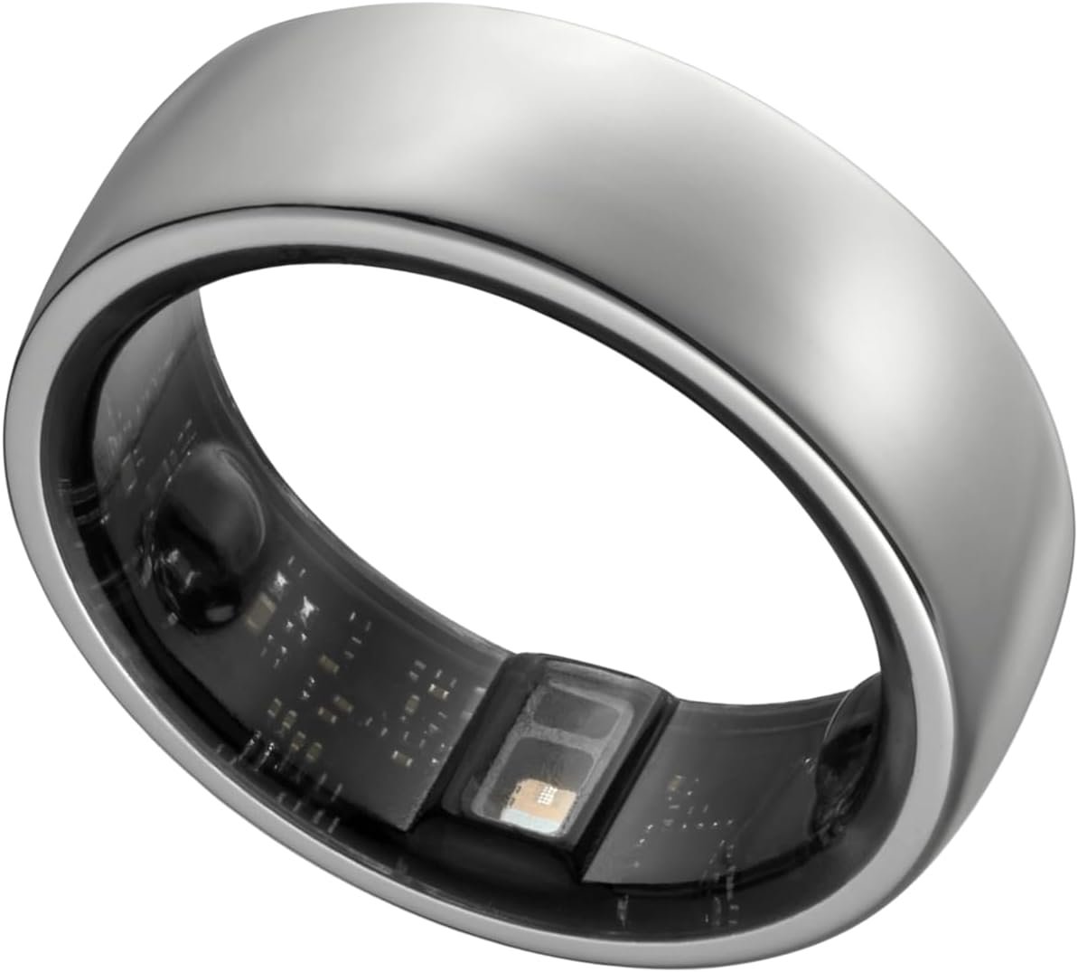 Ring, Powerful in Data: The Comfort-First Smart Ring. Get Precise 24/7 Heart Rate, SpO2, Sleep, Stress, Fitness & Activity Tracking, Temp, Mindfulness, IP68, No Subscription, Men & Women.