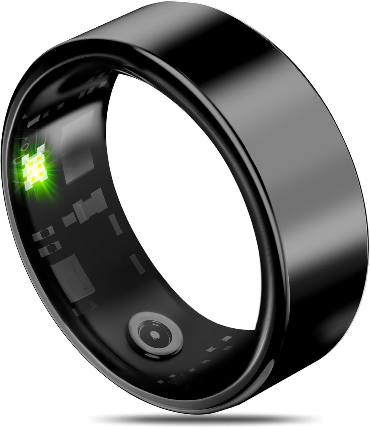 Smart Health Ring for Women Men Fitness Tracker with Heart Rate, Blood Oxygen, Blood Pressure, Sleep Monitoring, Step Counting, Graphite #7