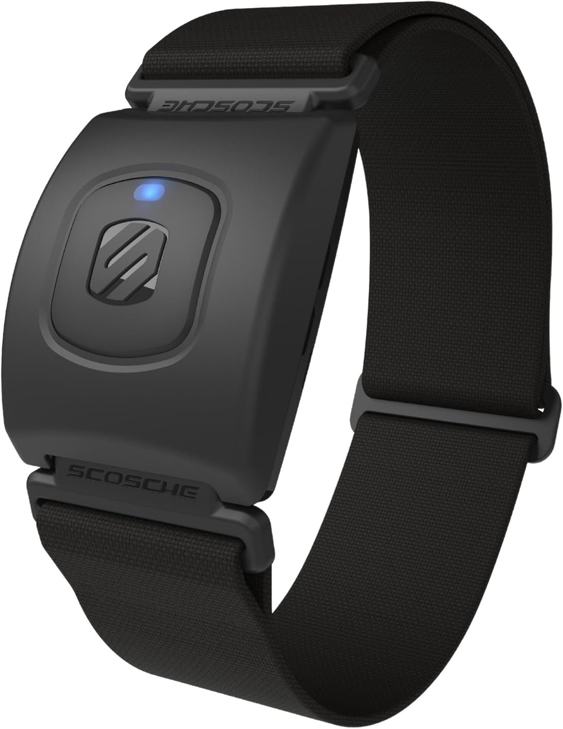 Scosche Rhythm+ 2.0 Heart Rate Monitor Armband for Running, Cycling, Exercise & Recovery with Bluetooth, ANT+, Optical Sensor for HRV & RRi Data, IP68 Waterproof Fitness Tracker with 24hr Battery Life