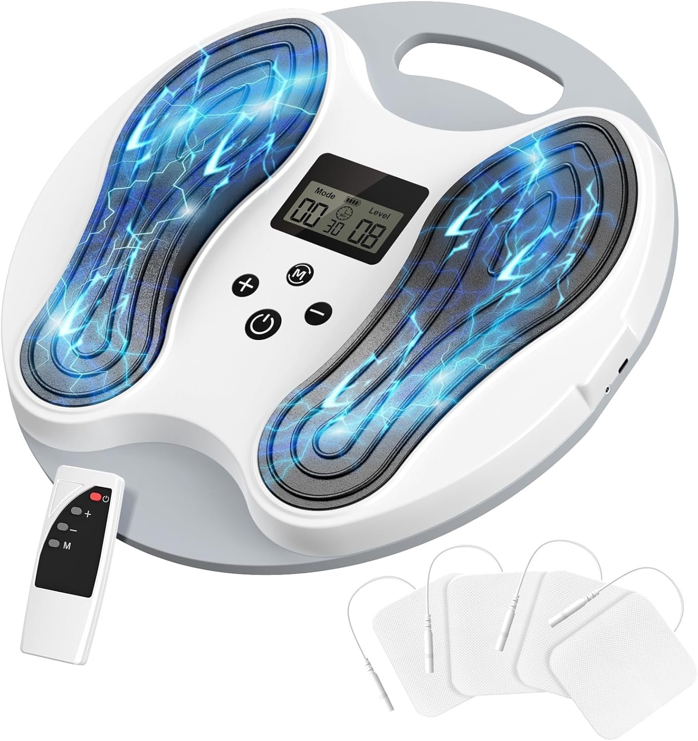 EMS Foot Massager for Neuropathy, NEMS Feet Massager for Pain Relief and Improve Circulation, Muscle Foot Stimulator for Neuropathy and Transcutaneous Electrical Nerve Stimulator for Pain Relief