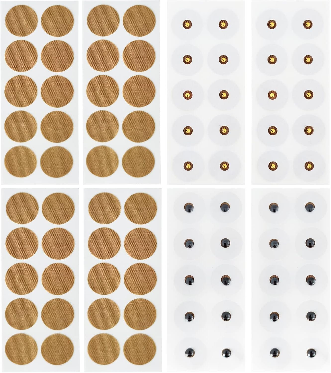 Magnetic Acupressure Patches, Spot Magnet Kit Contains 3000 Gauss 40 Magnets + 600 Gauss 40 Magnets