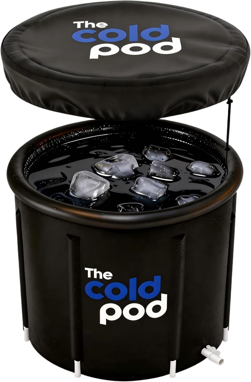 The Cold Pod Ice Bath Tub for Athletes XL: Cold Plunge Tub Outdoor with Cover,116 Gallons Portable Ice Bath Cold Water Therapy Plunge Pool,Large Ice Tub for Cold Dippers at Home