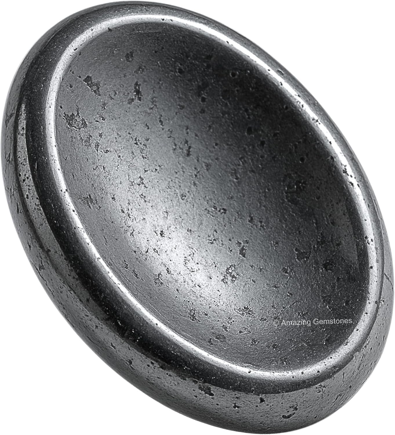 Amazing Gemstone Hematite Worry Stone Crystals and Healing Stones – Worry Stones for Stress Relief Gifts – Piedra Crystal Fidget for Meditation,Relaxation – Unique Stocking Stuffers and Birthday Gift