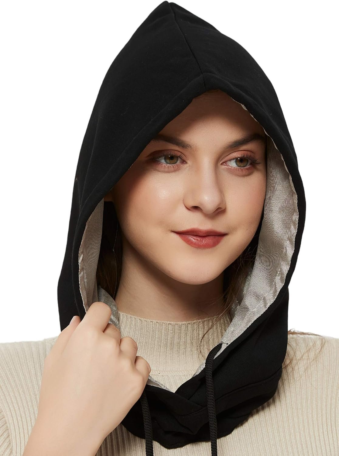 Radia Smart® EMF Protection Hood, Faraday Hat, 5G Blocking, RF Shielding, WiFi Shield, Brain Coat, Black