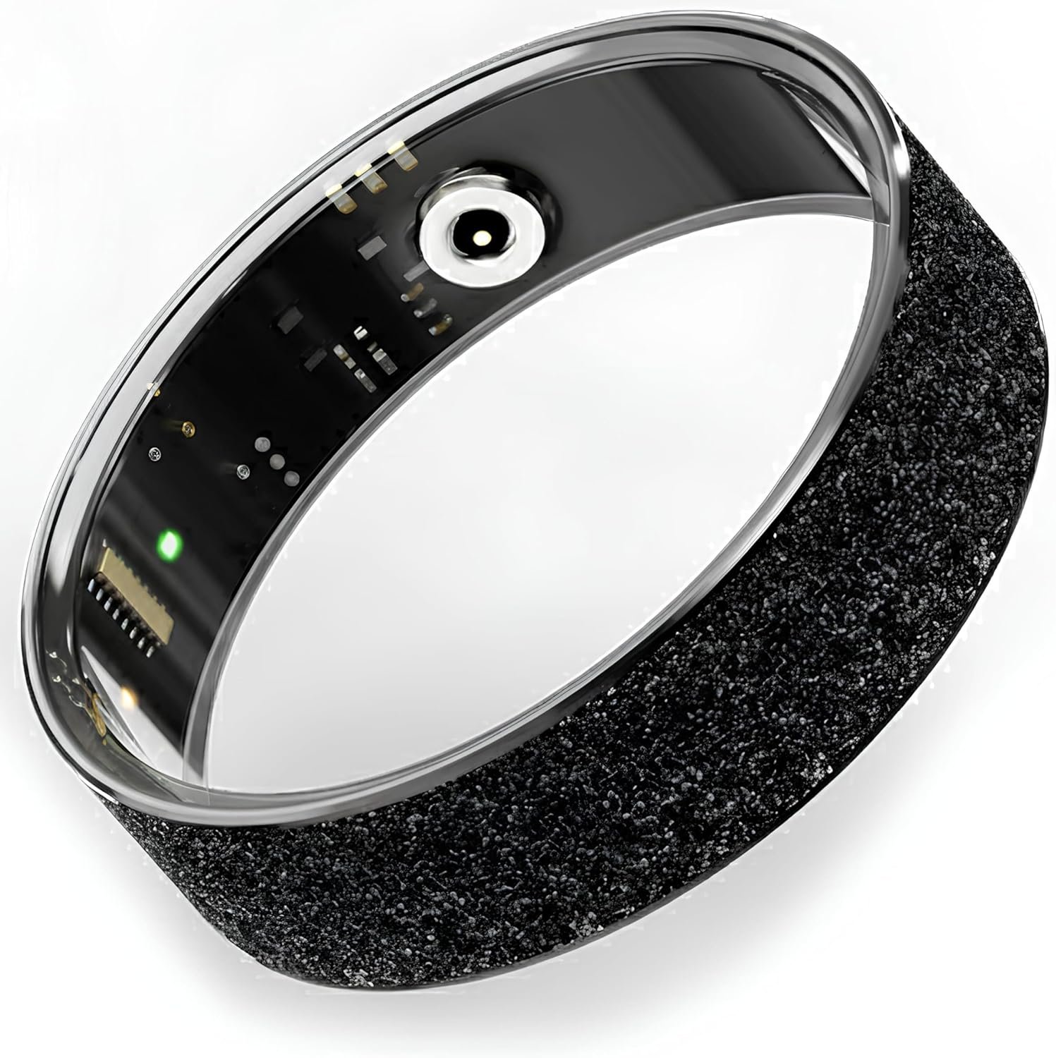 Smart Ring for Women Size 9 Ø 18.9mm – Bluetooth Fitness Tracker Ring with Sleep Tracker, Heart Rate Monitor, SpO2, Activity & Stress Tracking – Smart Ring Health Tracker for Women